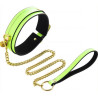 Generique Collier-laisse phosphorescent Luminous Vert